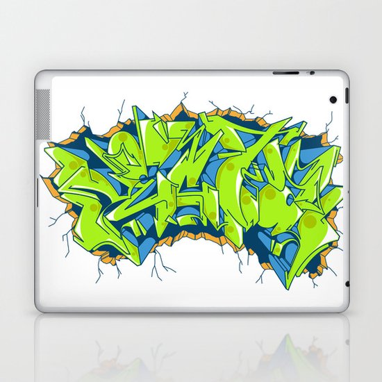 Vecta Wall Smash Laptop & iPad Skin