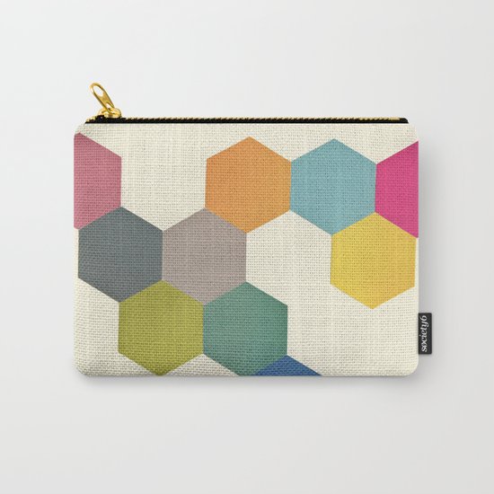 Honeycomb I Carry-All Pouch
