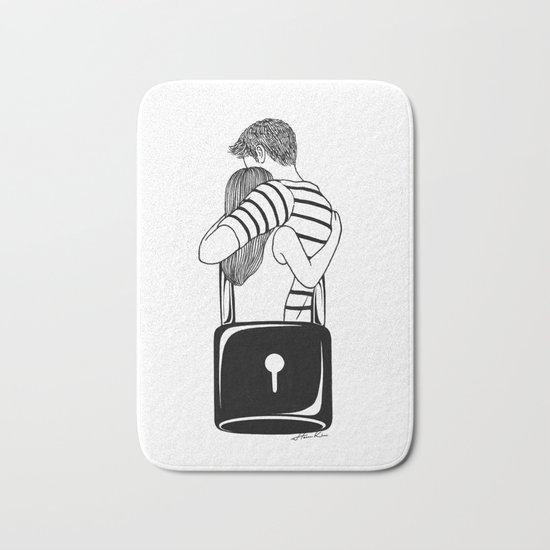 Lock With You Bath Mat