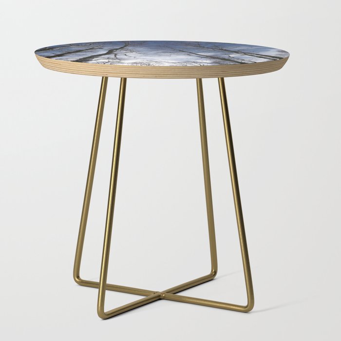 Winter Sky Drama  Side Table