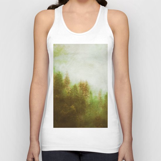 Dreamy Summer Forest Unisex Tank Top