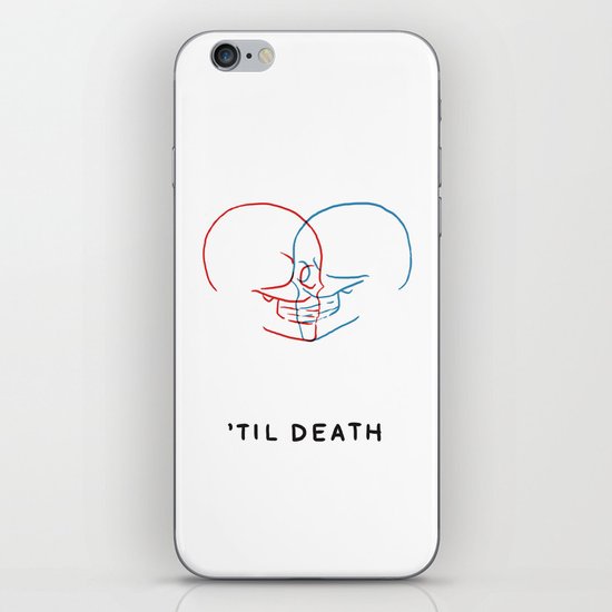 ’Til Death (Minimal) iPhone & iPod Skin