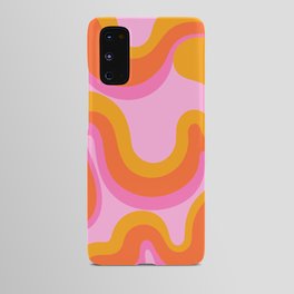 Groovy Swirl - Sunset Android Case