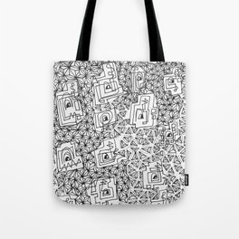 Dreaming Of Faces Tote Bag