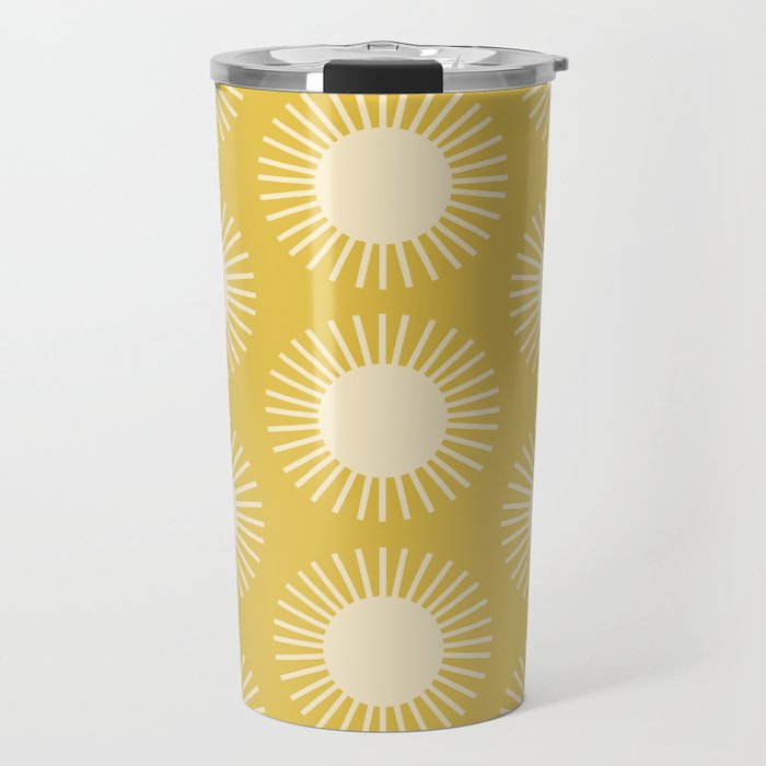 Sun Pattern III Travel Mug