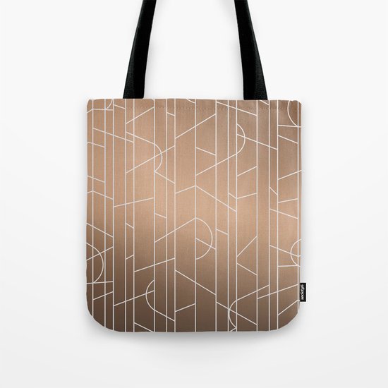 Patternbronze #3 Tote Bag