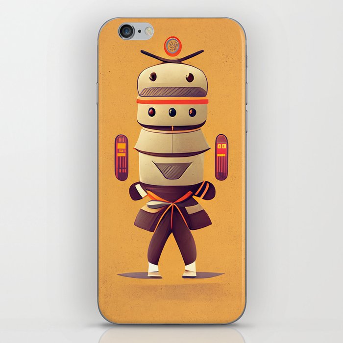 Karate Bot iPhone Skin