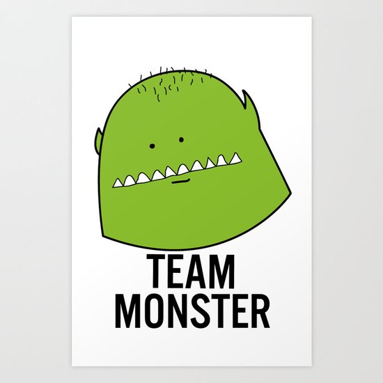 MONSTER Art Print