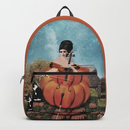 A strange pumpkin Backpack