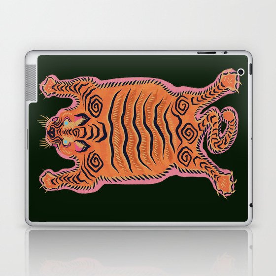 Wild Tiger Rug Laptop & iPad Skin