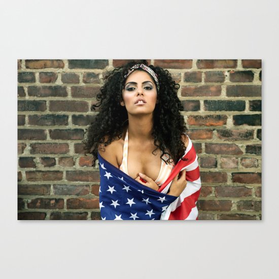 GRZNYC: AMERICANA #1 Canvas Print