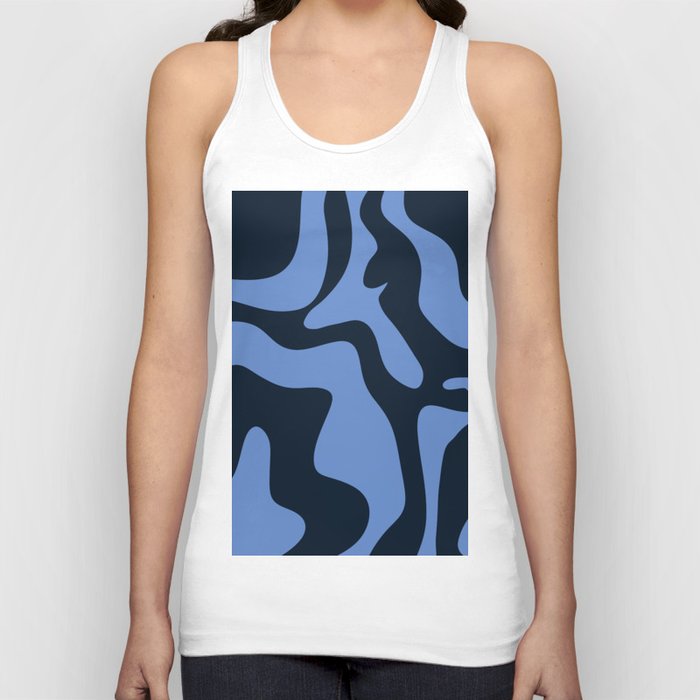 3 Abstract Swirl Shapes 220711 Valourine Digital Design Tank Top