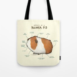 Anatomy of a Guinea Pig Tote Bag