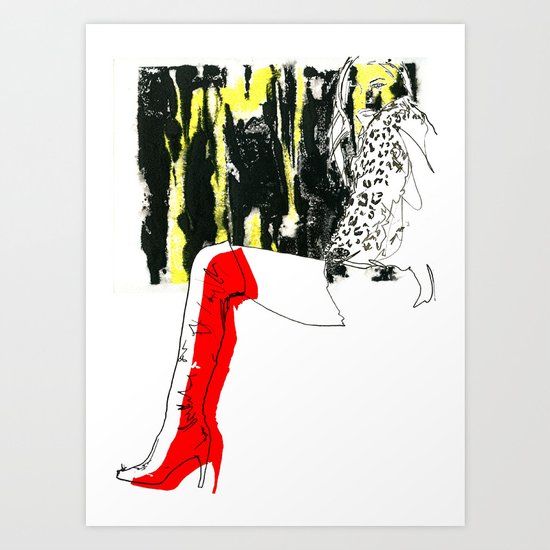 Man Eater Art Print