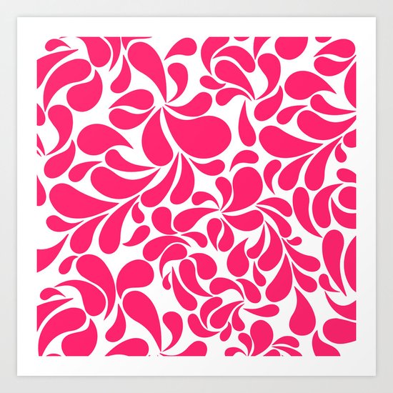 le modèle heureux IV Art Print