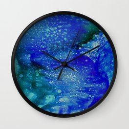 Aurora Galaxy Wall Clock