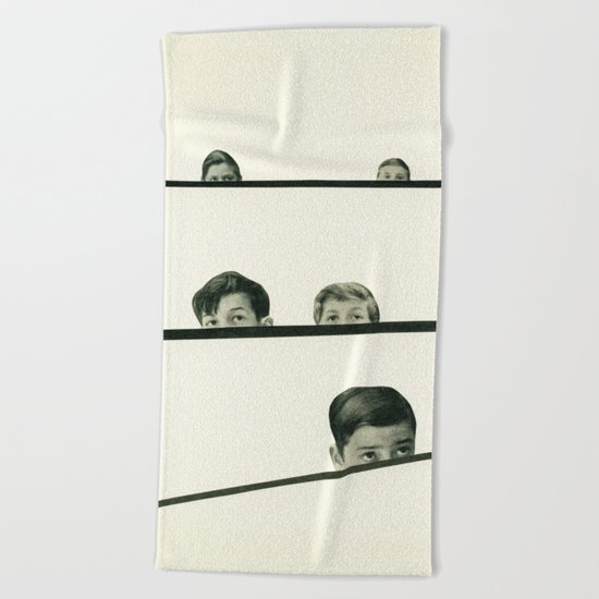 Hide and Seek Beach Towel