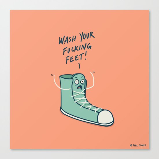 Soured Sole Canvas Print