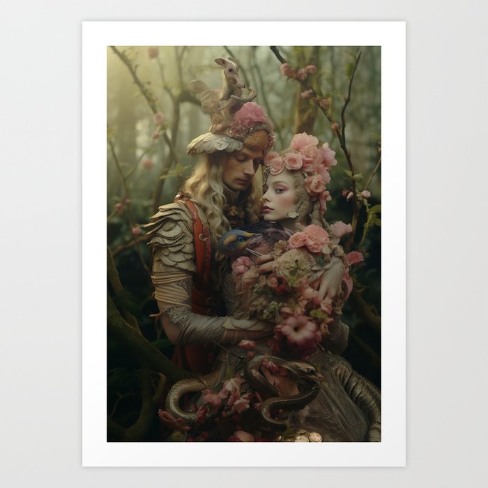 Tales of the Forest 04 Art Print