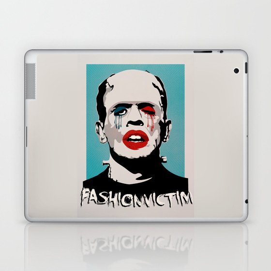 =Boris Karloff=FASHIONVICTIM= Laptop & iPad Skin