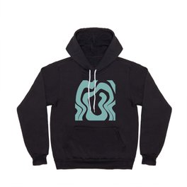 Blue abstract Hoody