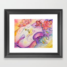 Cello Framed Art Print