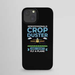 Crop Dusting Plane Rc Drone Airplane Pilot iPhone Case