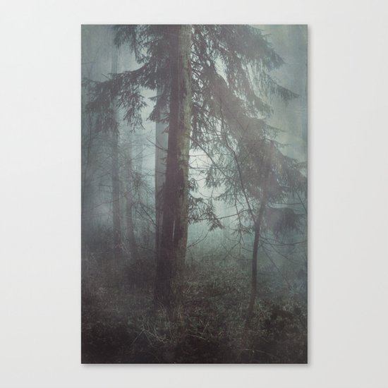 Misty Wilderness Canvas Print
