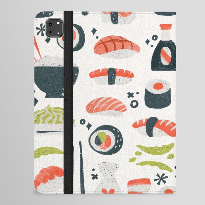 Sushi Dreams – White iPad Folio Case