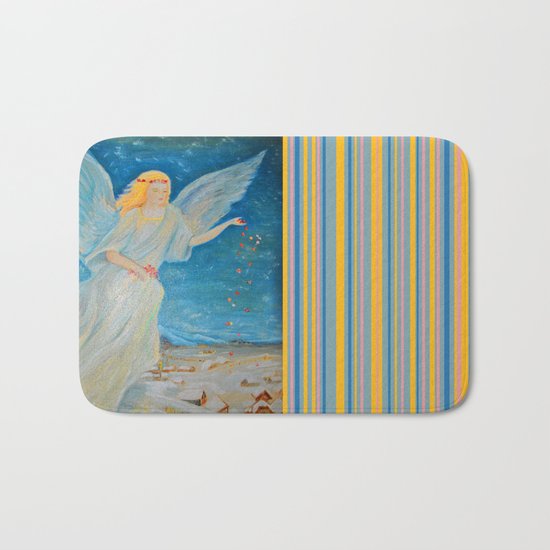 Bless me | Guardian Angels are Here | Angel of Abundance | Love Bath Mat