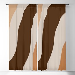 neutral minimalist Blackout Curtain
