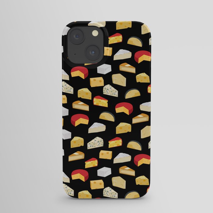 Cheese pattern food fight apparel and gifts iPhone Case