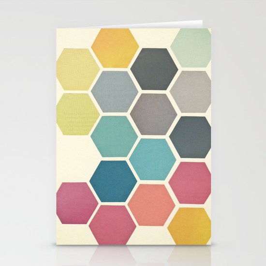 Honeycomb II Stationery Cards
