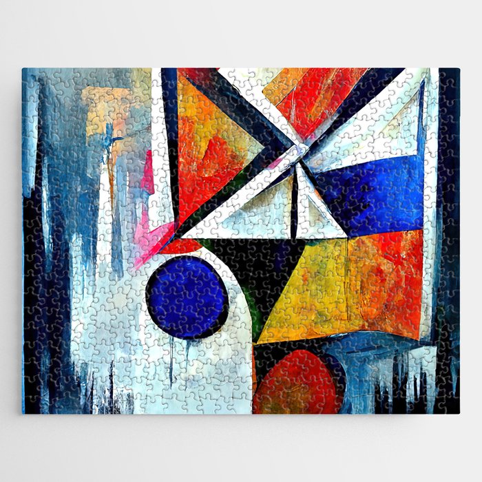 Abstract Project Jigsaw Puzzle