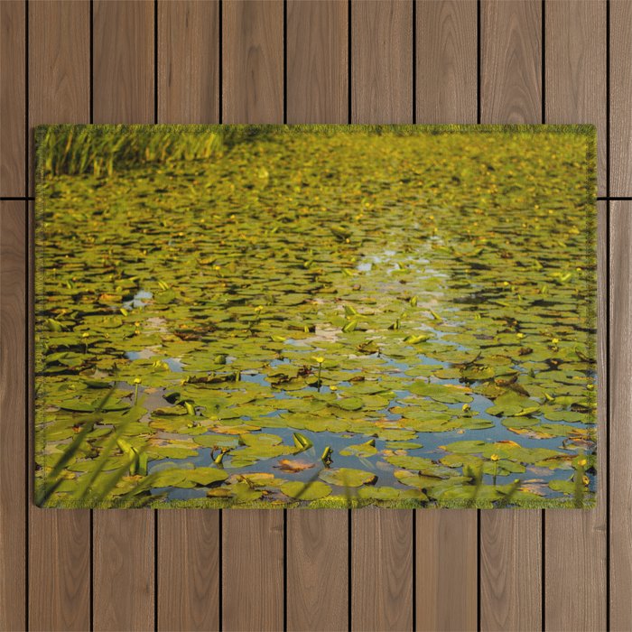 Lily pads Outdoor Rug
