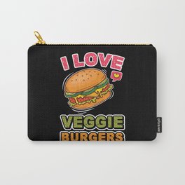 Veggie Burgers Carry-All Pouch | Veganfood, Veganbaking, Vegansweets, Vegancookbook, B12Vitaminvegan, Vegancheese, Veganprotein, Graphicdesign, Vegan, Veggieburgers 