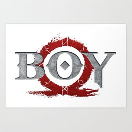 God Of War : Boy Art Print