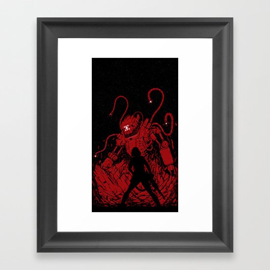 Surprise Attack Framed Art Print