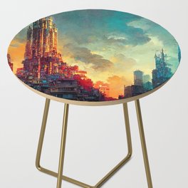 World of Tomorrow Side Table