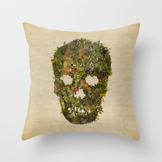 LIFE AND DEATH Throw Pillow