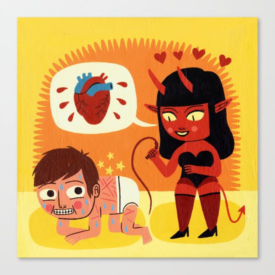 Whip It Canvas Print