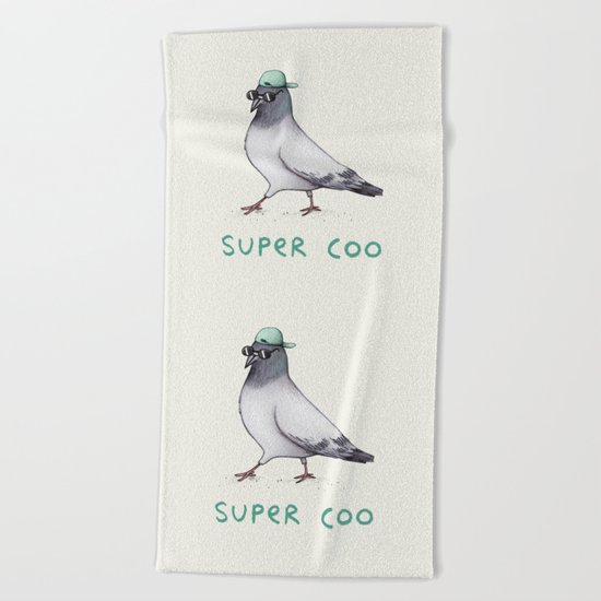 Super Coo Beach Towel