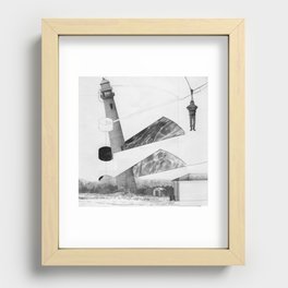 carried from the wreckage Recessed Framed Print