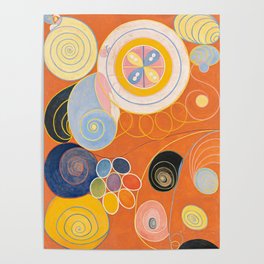 The Ten Largest, Group IV, No.4 by Hilma af Klint Poster