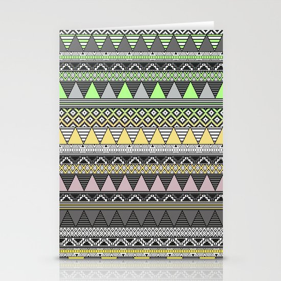 CELADON & HANSA YELLOW Stationery Cards
