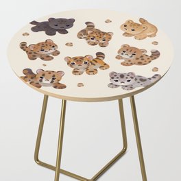 The year of big cat cubs Side Table