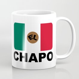El Chapo Mexican flag Coffee Mug