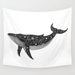 Galaxy Whale Wall Tapestry