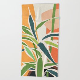Colorful Branching Out 02 Beach Towel