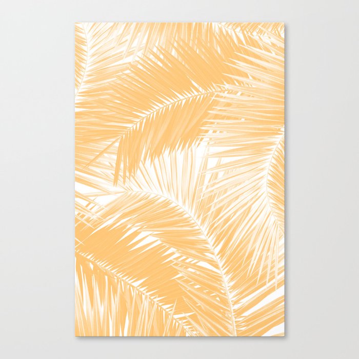 Palm Jungle Pattern #3 #tropical #wall #art #society6 Canvas Print